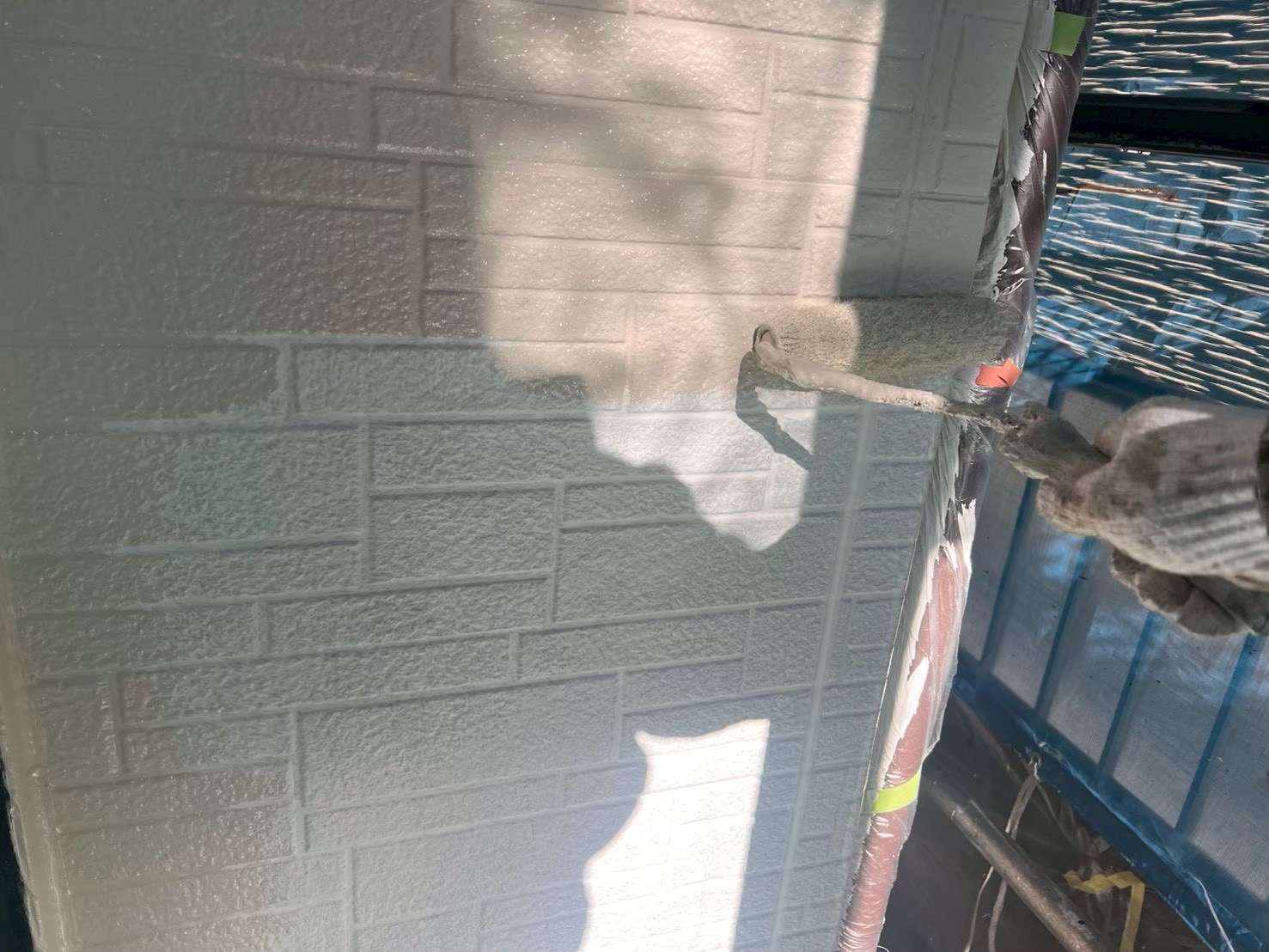 野田市・柏市・流山市の外壁塗装は美装柳屋へ/【作業のご紹介】埼玉県春日部市T様邸・外壁塗装作業